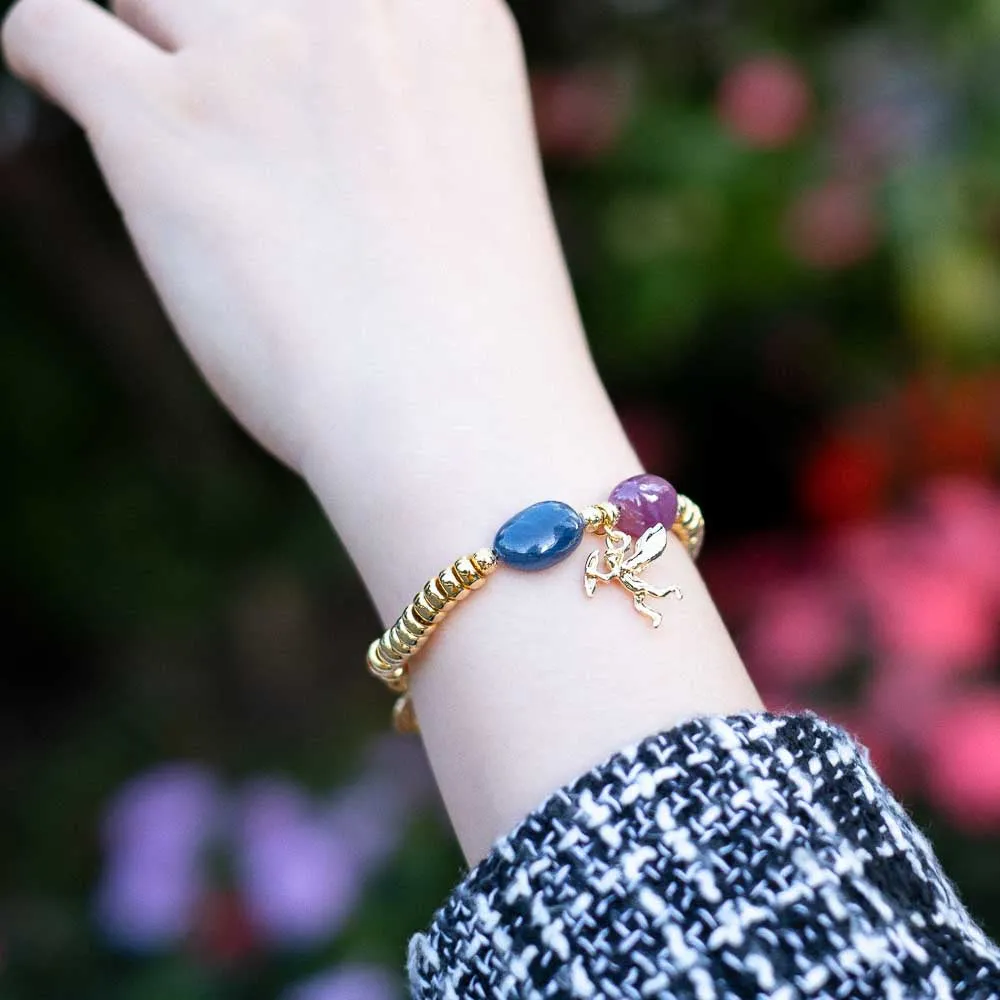 Little Angel - Umba Sapphire Gold Bracelet