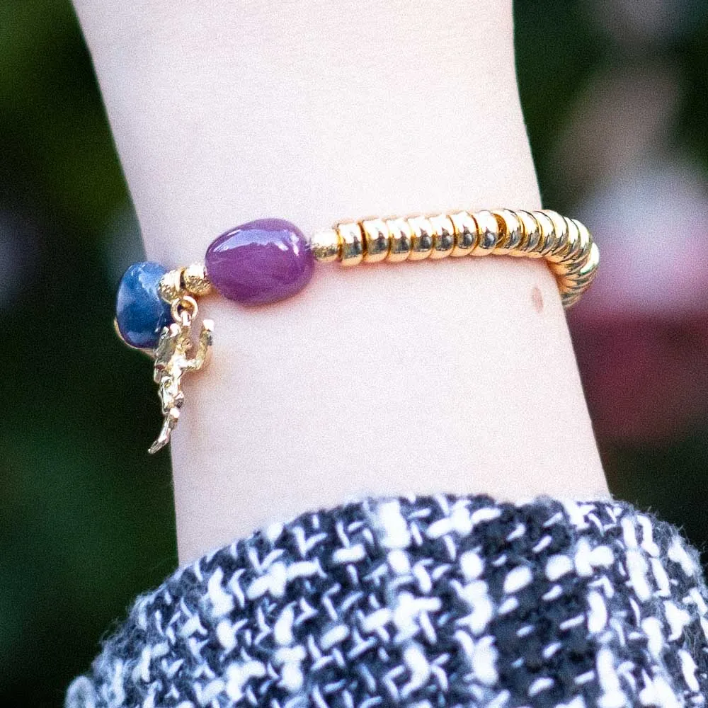 Little Angel - Umba Sapphire Gold Bracelet