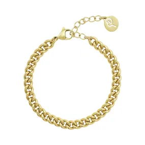 Lourdes Chain Bracelet Gold