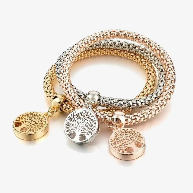 Love Heart&Tree of Life Bracelets&Bangles Charm