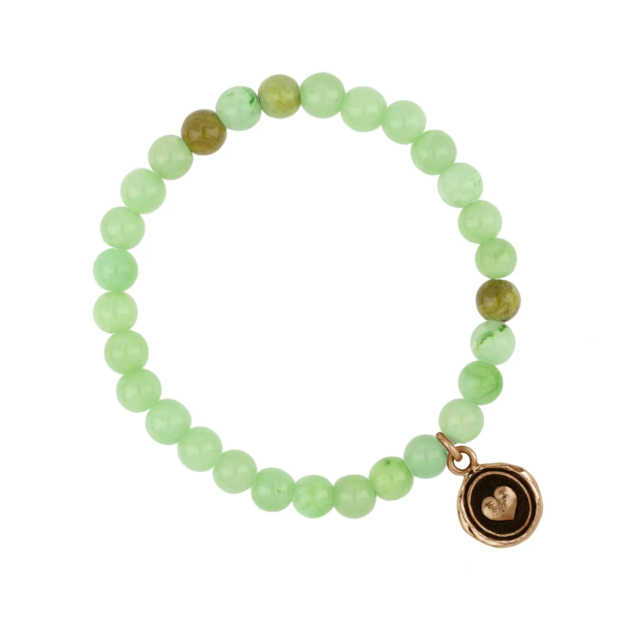 Loving Appreciation Talisman Stretch Stone Bracelet