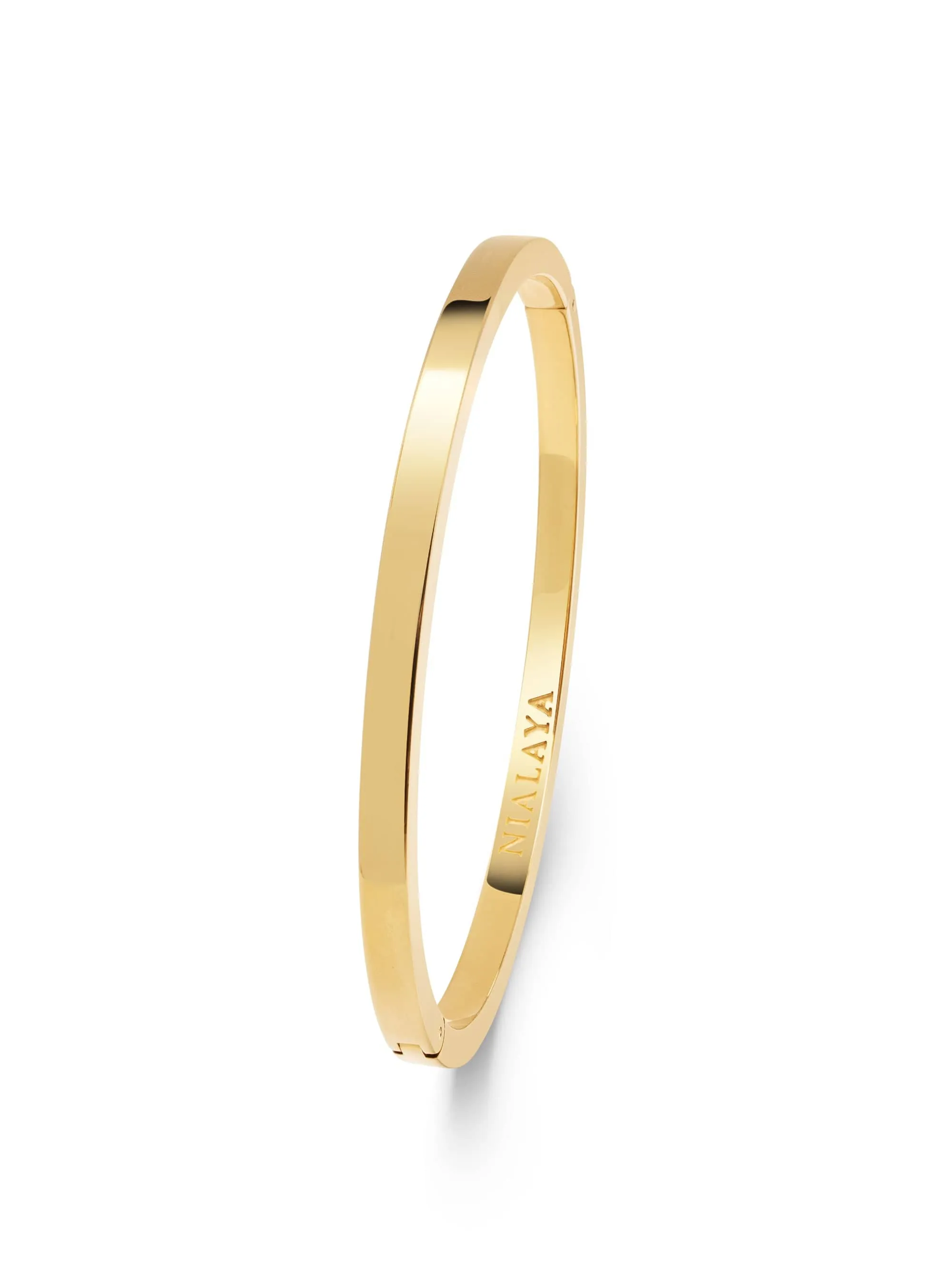 Men's Gold Simplicity Bangle