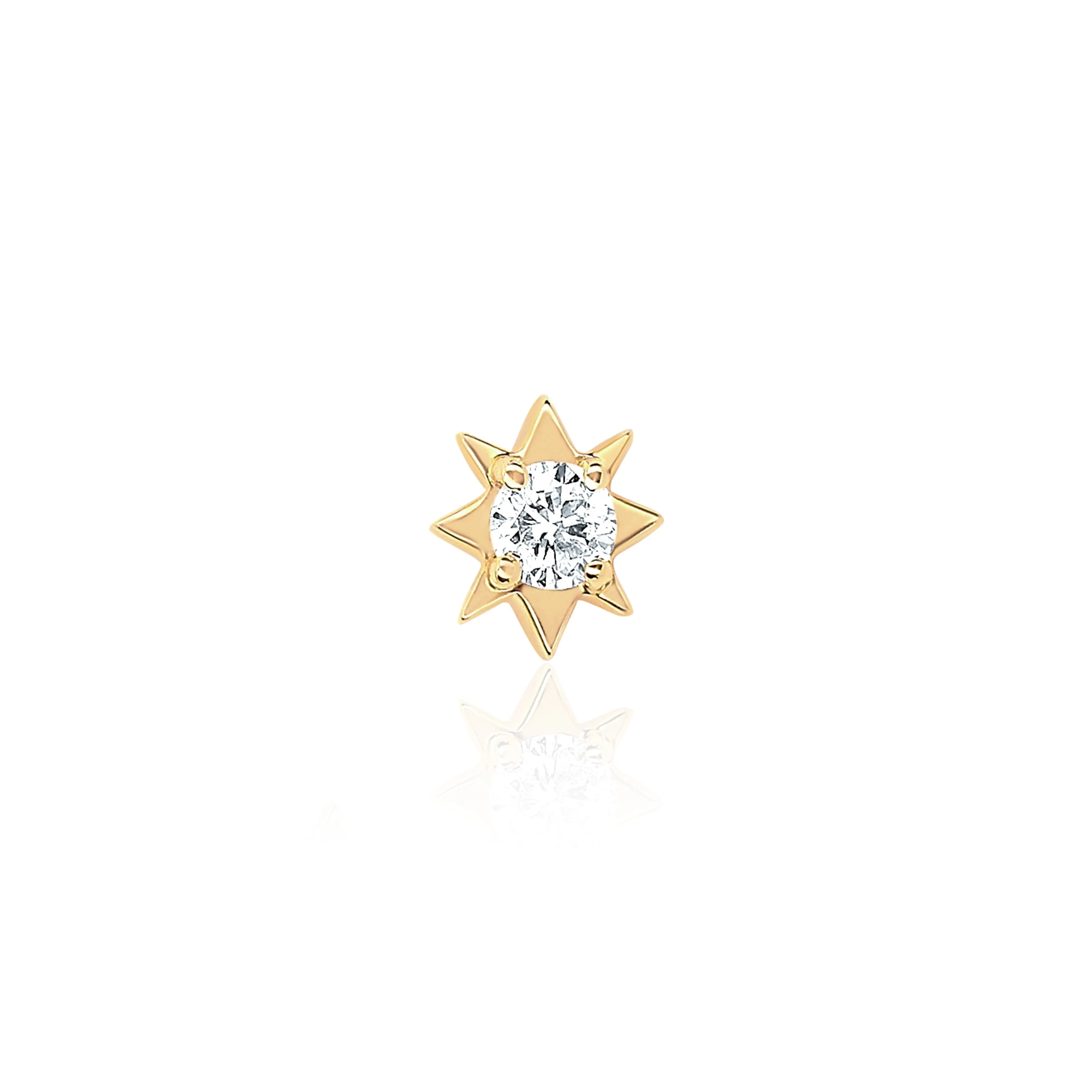 Mini North Star Diamond Studs | Ready to Ship