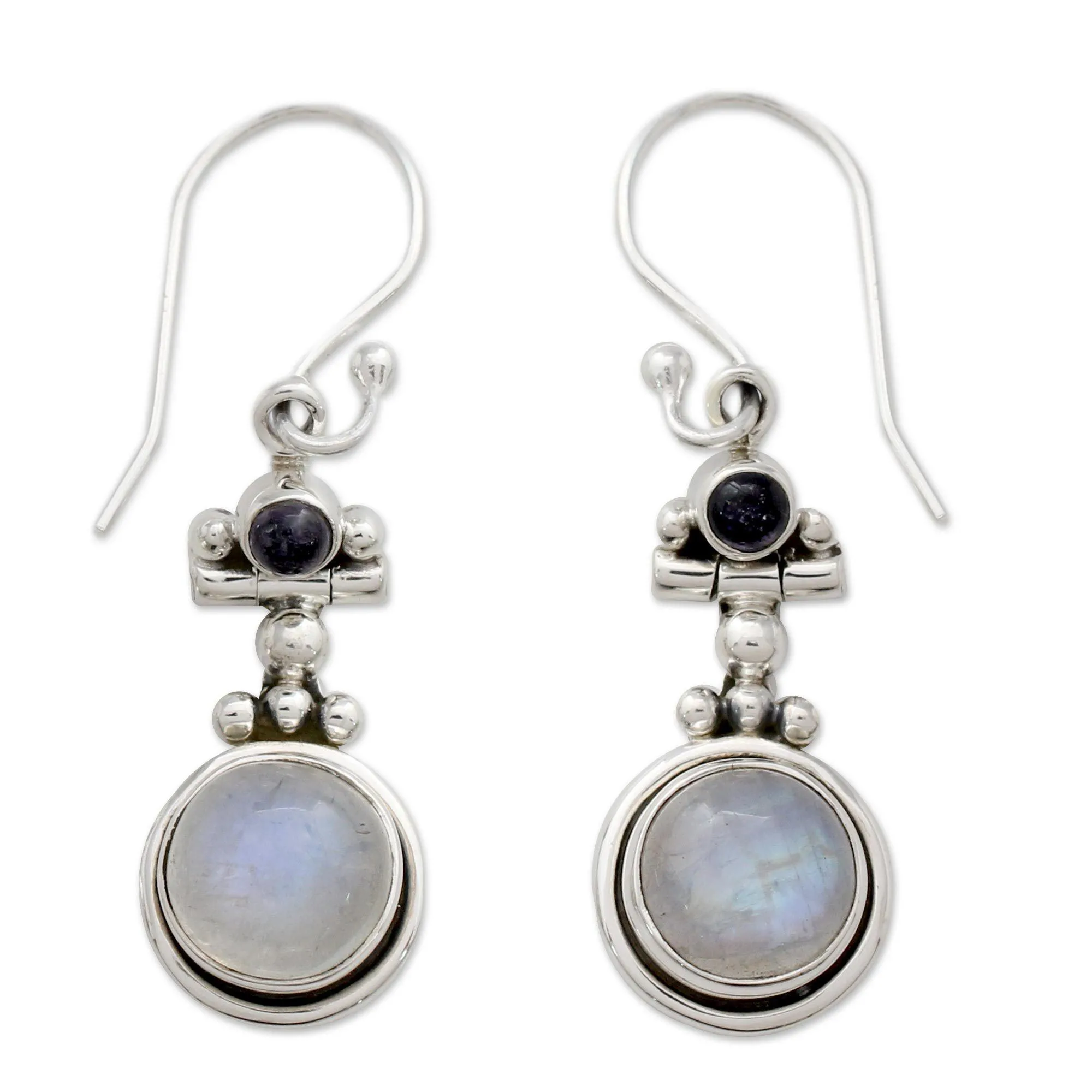 Misty Moonstone Earrings