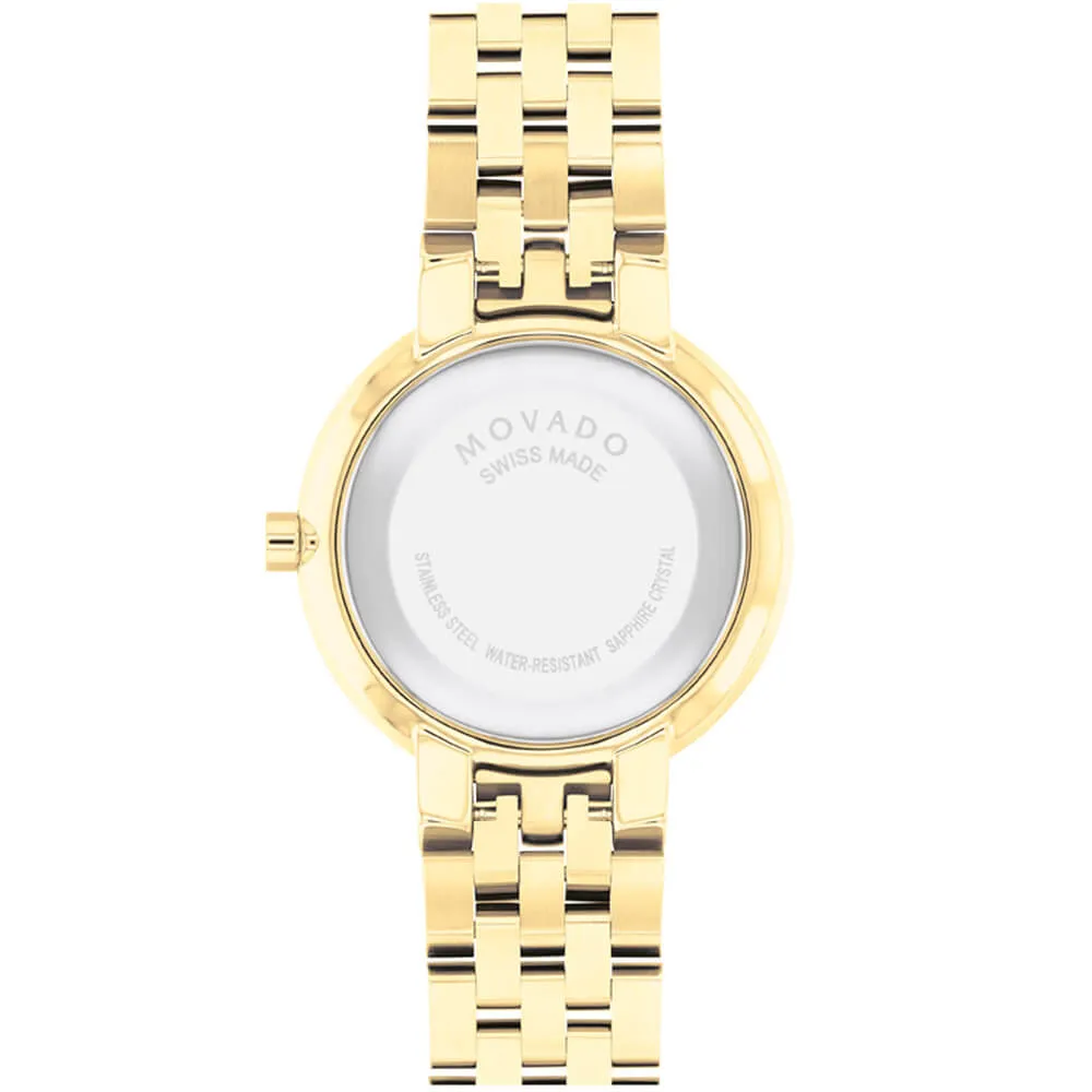 Movado Museum Classic Yellow Gold PVD Women's Watch 0607847