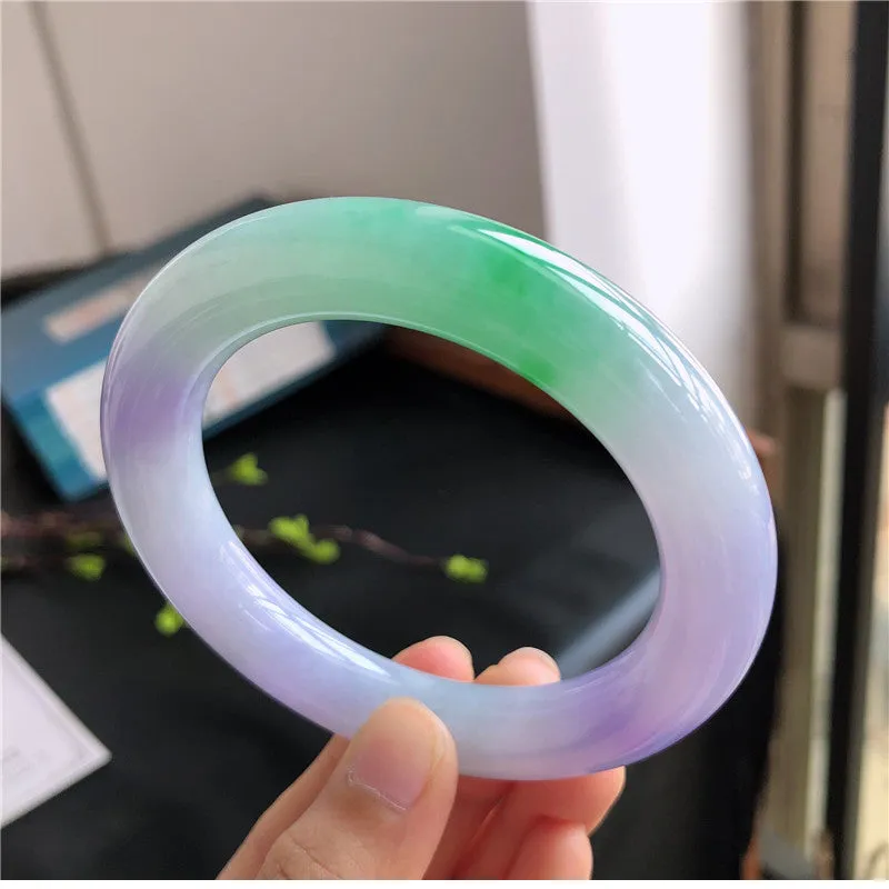 Natural Jade Bangle Jadeite Bangle Internal Diameter 57.8mm B8031598