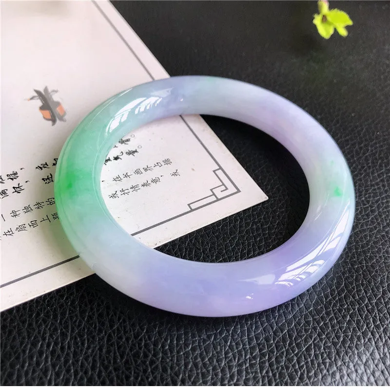 Natural Jade Bangle Jadeite Bangle Internal Diameter 57.8mm B8031598