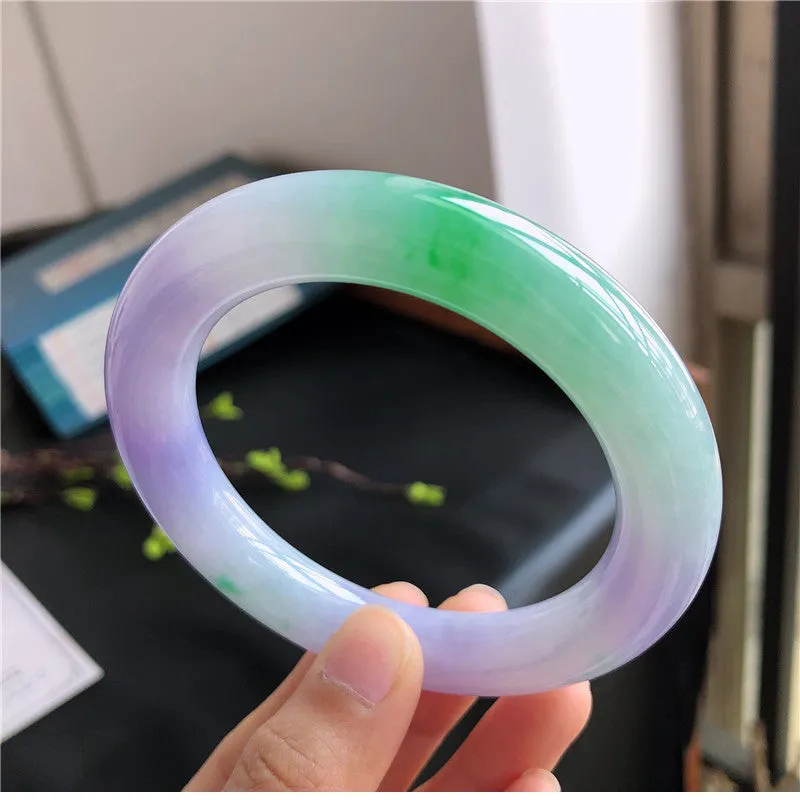 Natural Jade Bangle Jadeite Bangle Internal Diameter 57.8mm B8031598