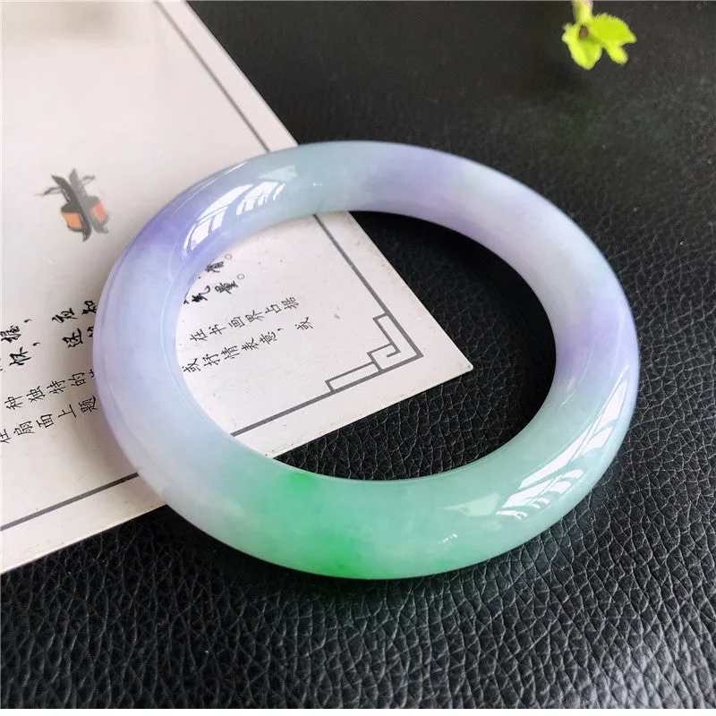 Natural Jade Bangle Jadeite Bangle Internal Diameter 57.8mm B8031598