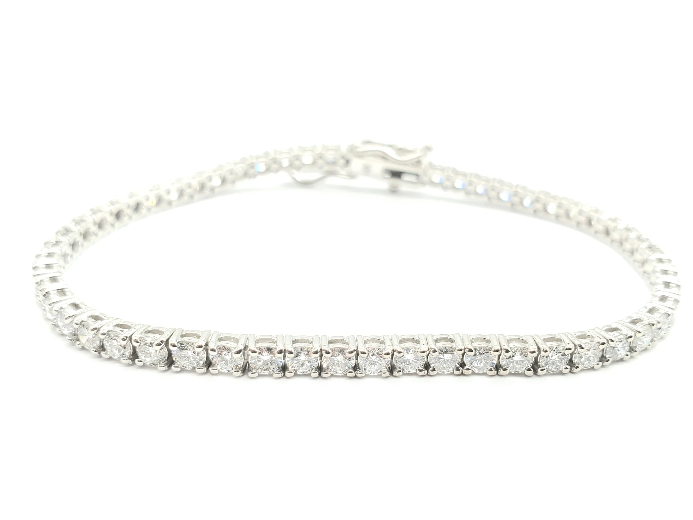 NEW 4.50 Carat Diamond Tennis Bracelet