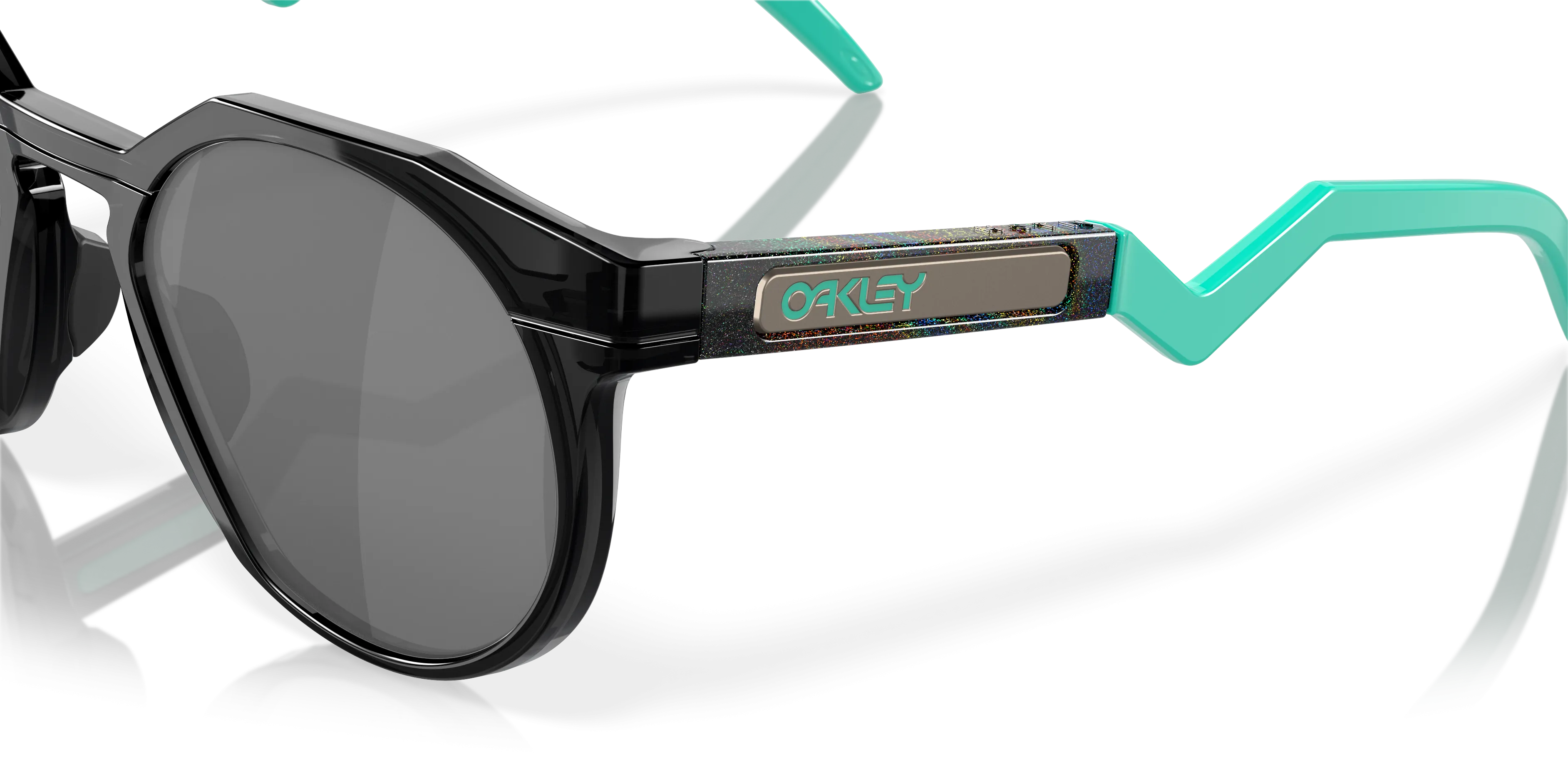 Oakley HSTN Cycle The Galaxy Collection Prizm Black Polarized Lenses, Black Ink Frame