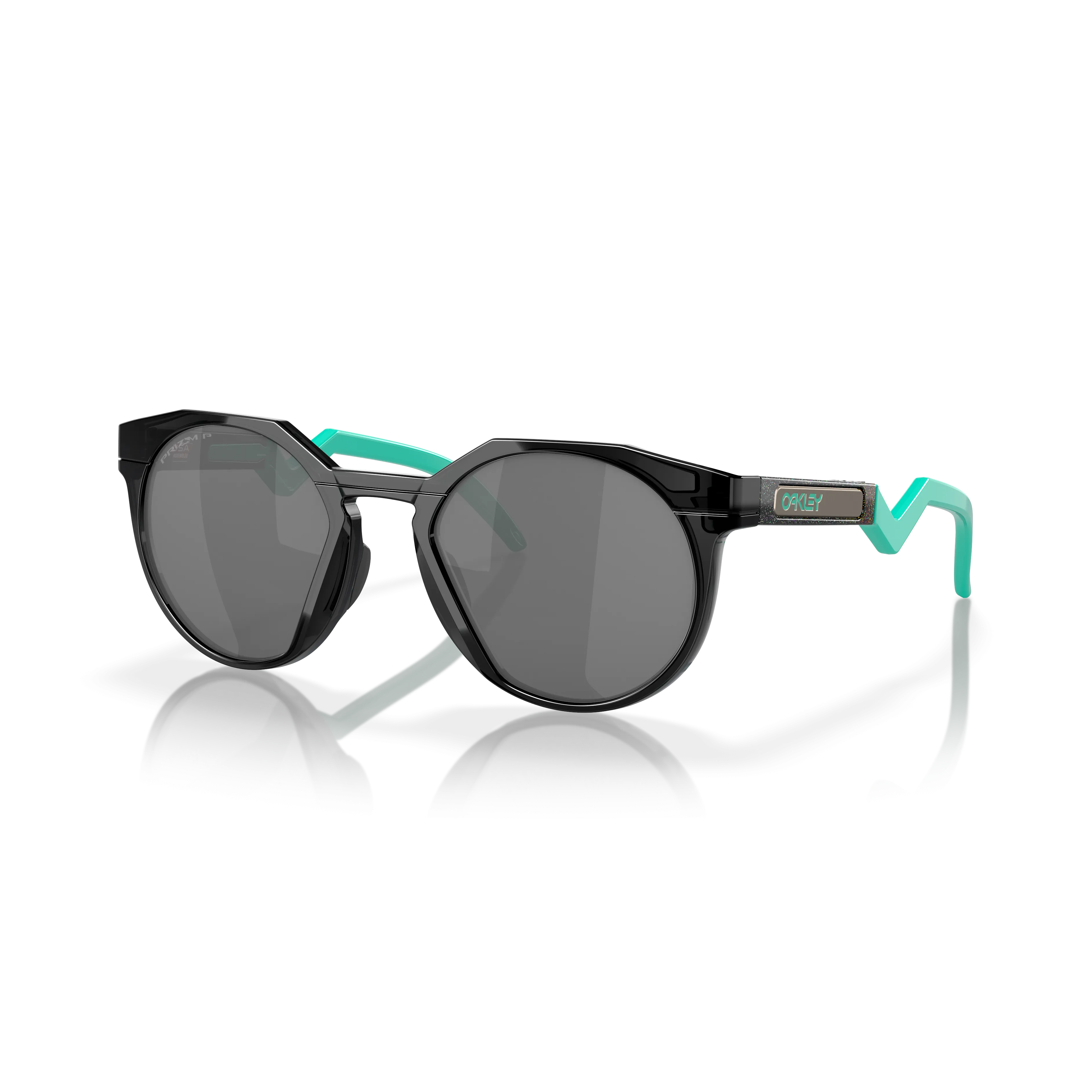 Oakley HSTN Cycle The Galaxy Collection Prizm Black Polarized Lenses, Black Ink Frame