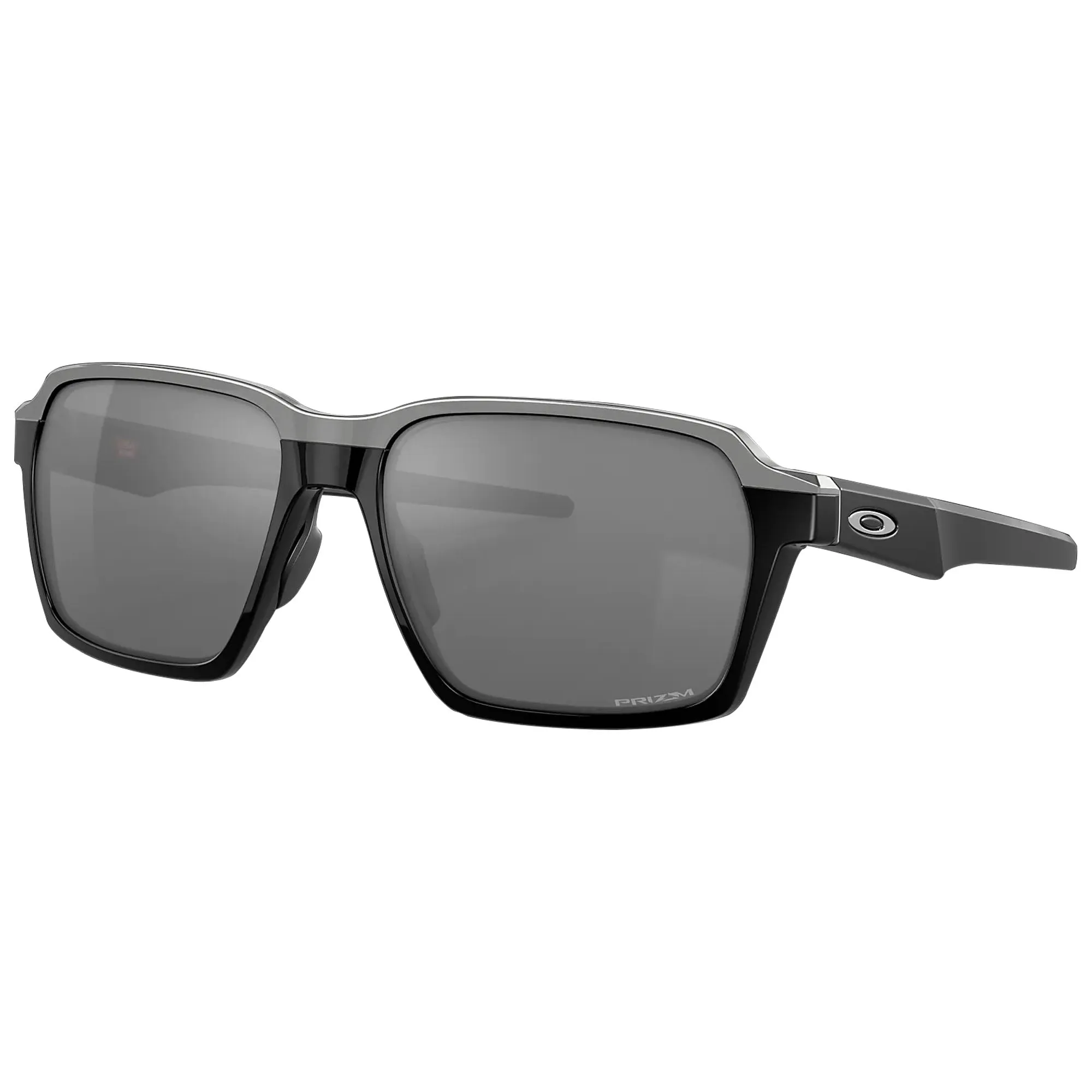 Oakley OO4143-0258 Parlay Sunglasses Polished Black Frame w Prizm Black Lens