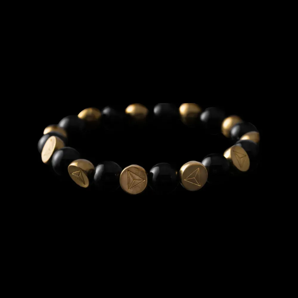 Obsidian Ember Bracelet