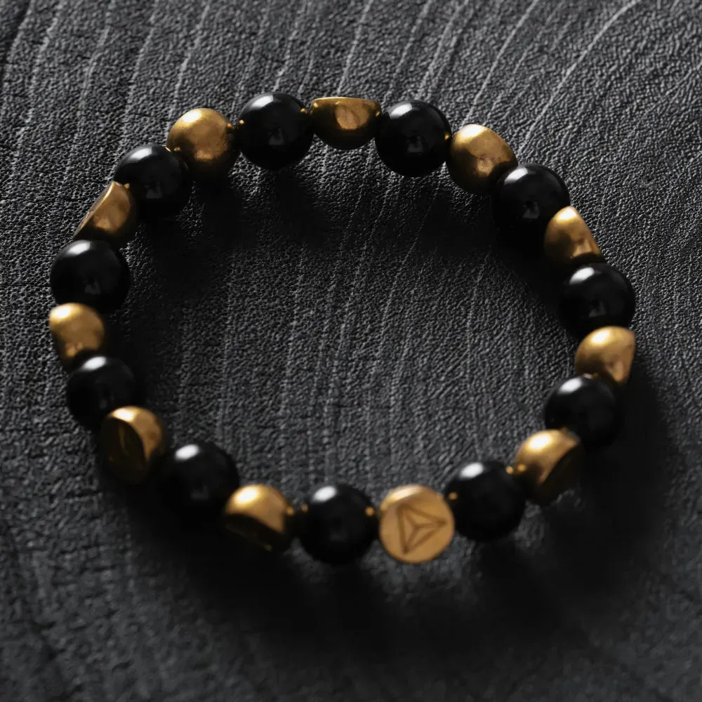 Obsidian Ember Bracelet