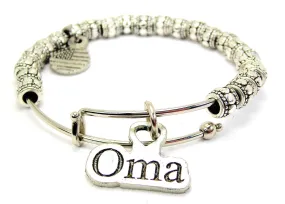 Oma Metal Beaded Bracelet