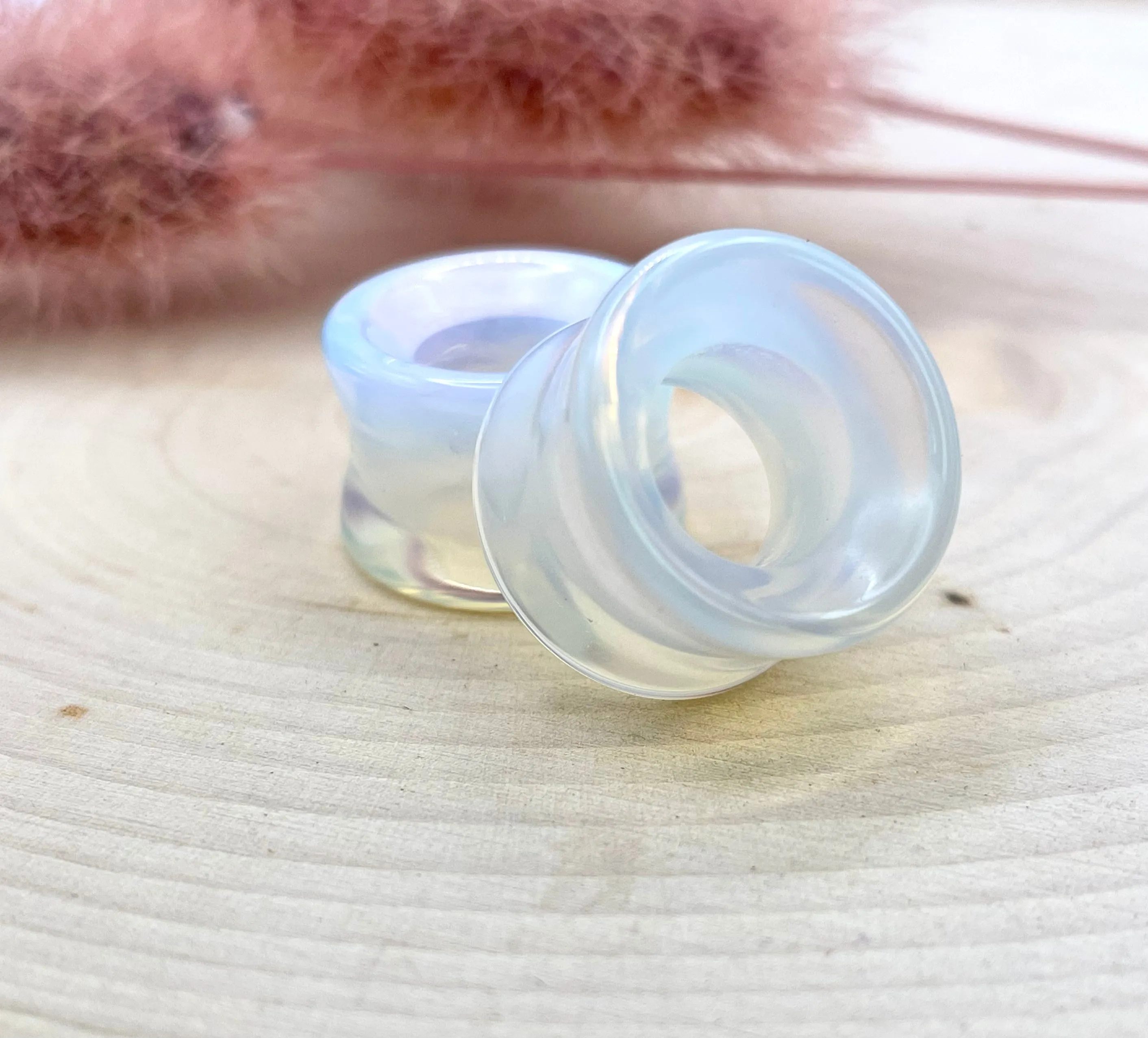 Opalite (Moon Stone) Stone Tunnels