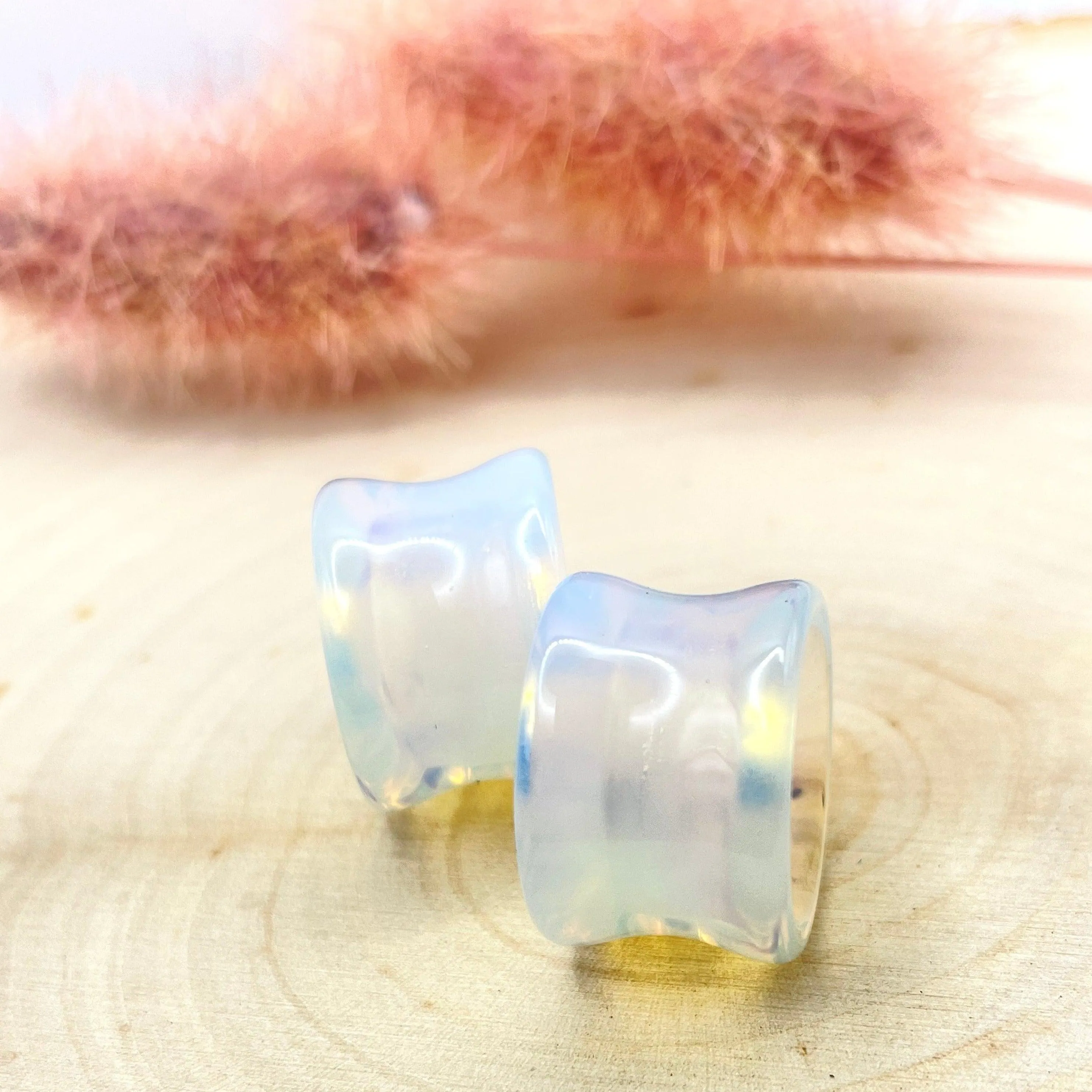 Opalite (Moon Stone) Stone Tunnels