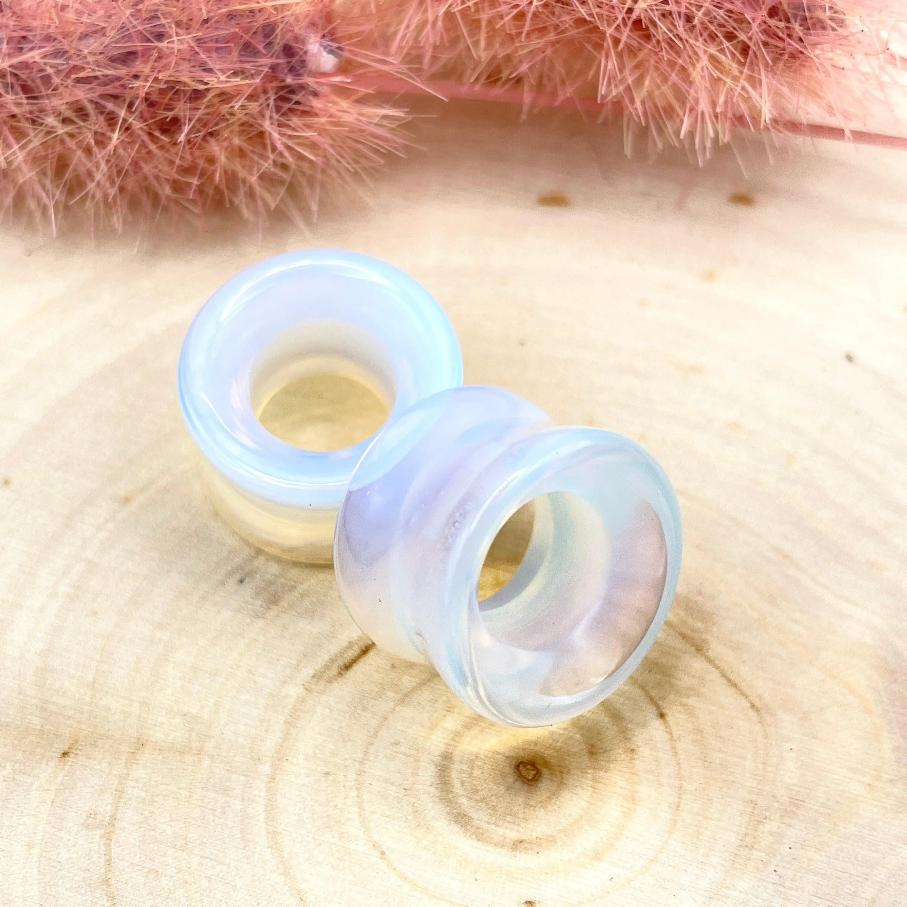 Opalite (Moon Stone) Stone Tunnels