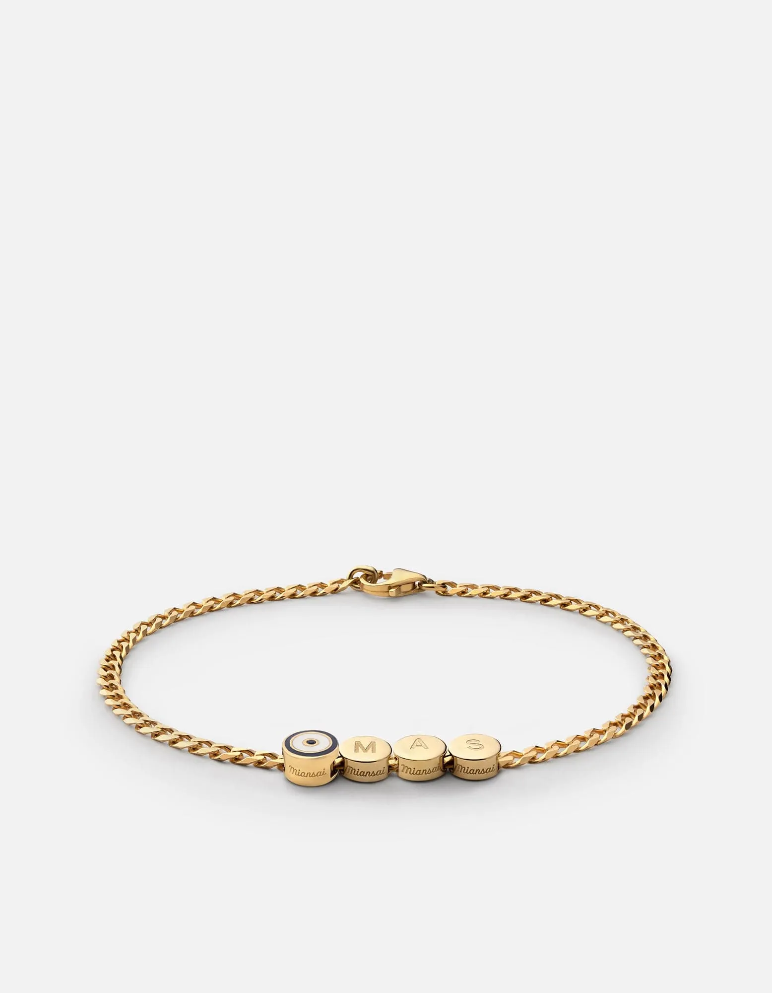 Opus Sapphire Type Chain Bracelet, Gold Vermeil/Blue