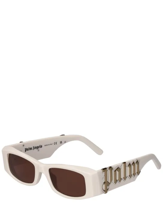 Palm Angels   Angel squared acetate sunglasses 