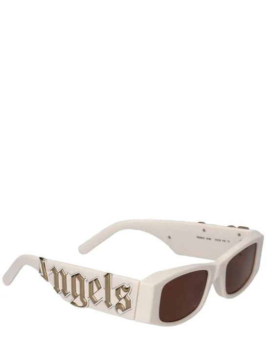 Palm Angels   Angel squared acetate sunglasses 