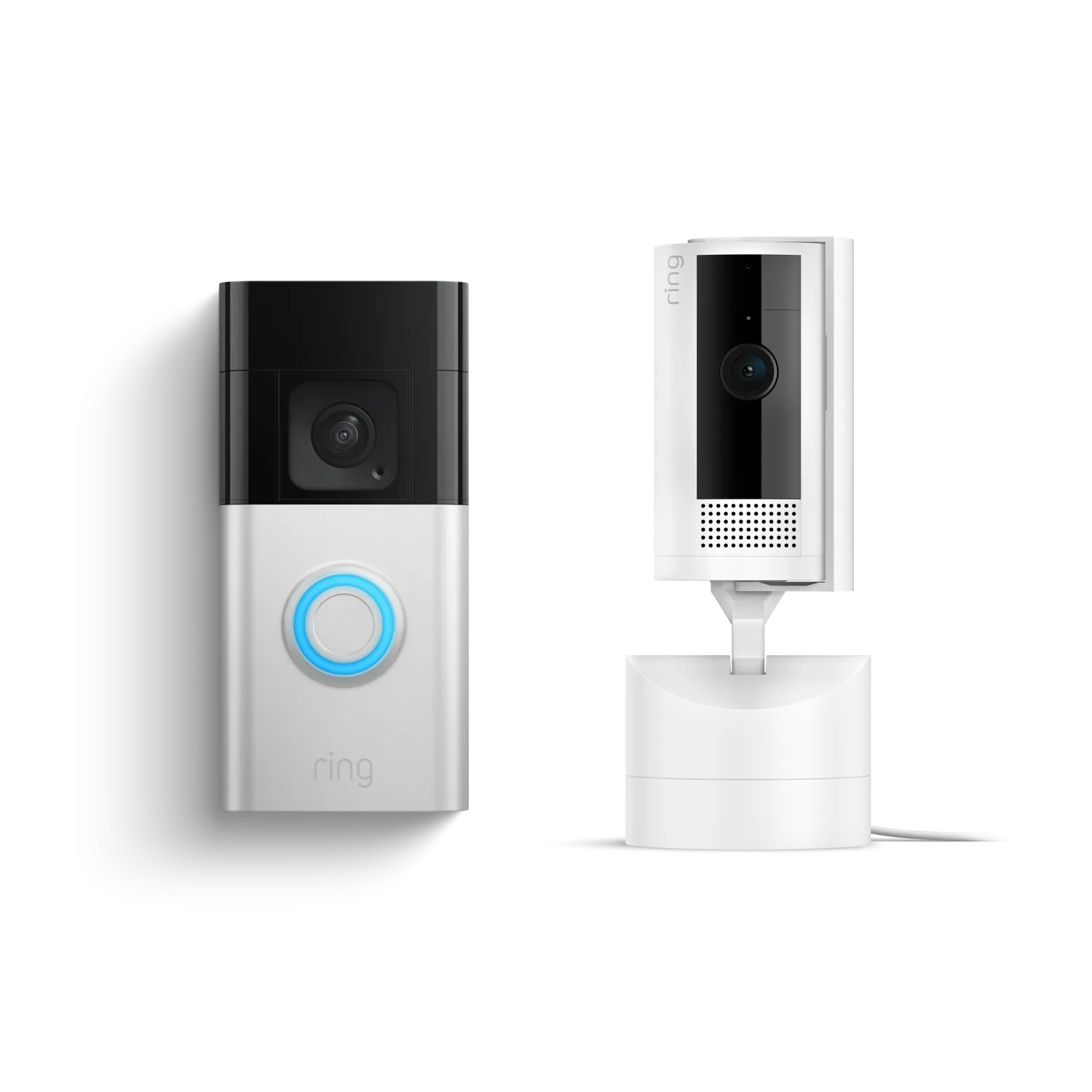 Pan-Tilt Indoor Camera   Battery Video Doorbell Plus