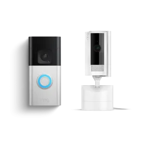 Pan-Tilt Indoor Camera   Battery Video Doorbell Plus