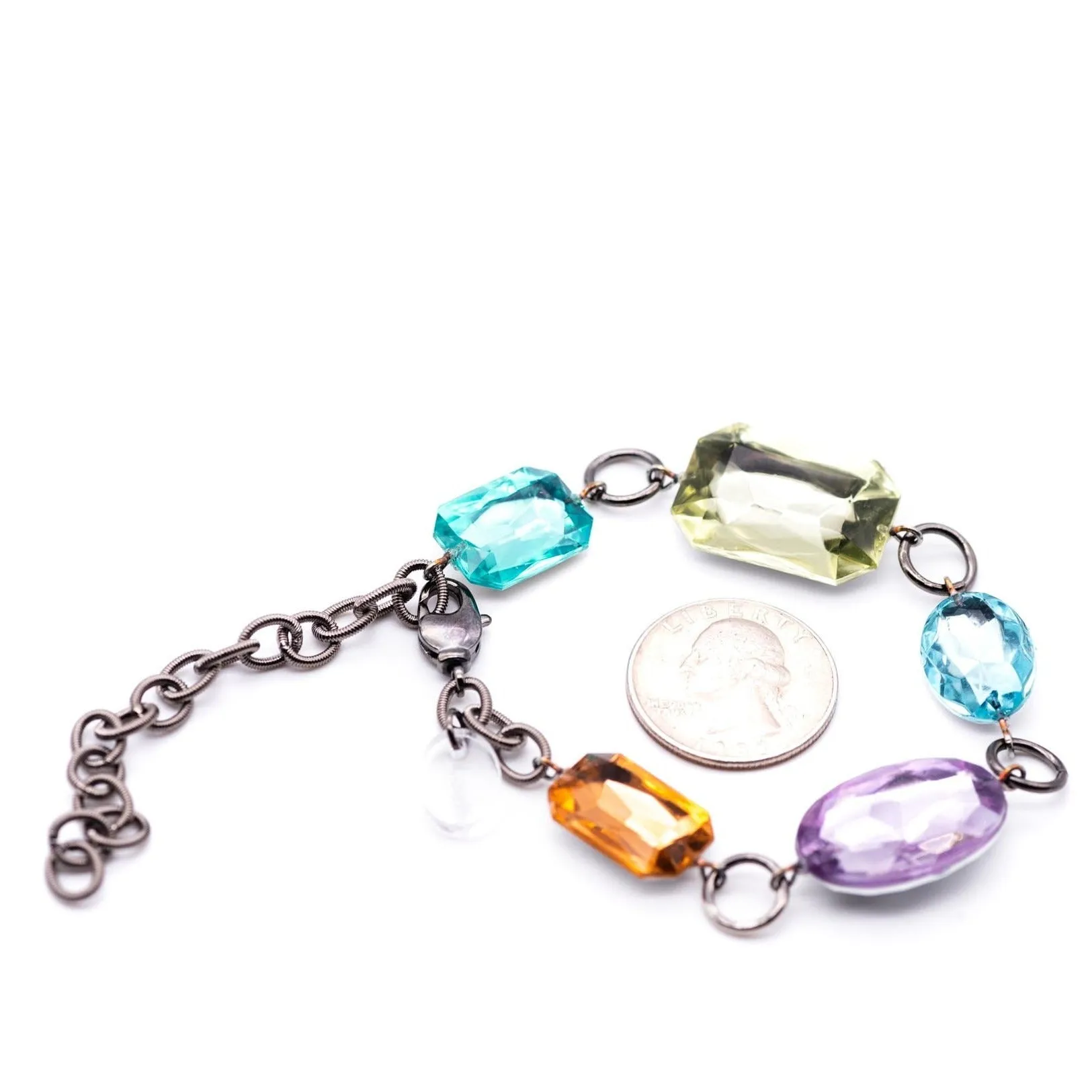 Pastel Story Shine-On Linked Bracelet