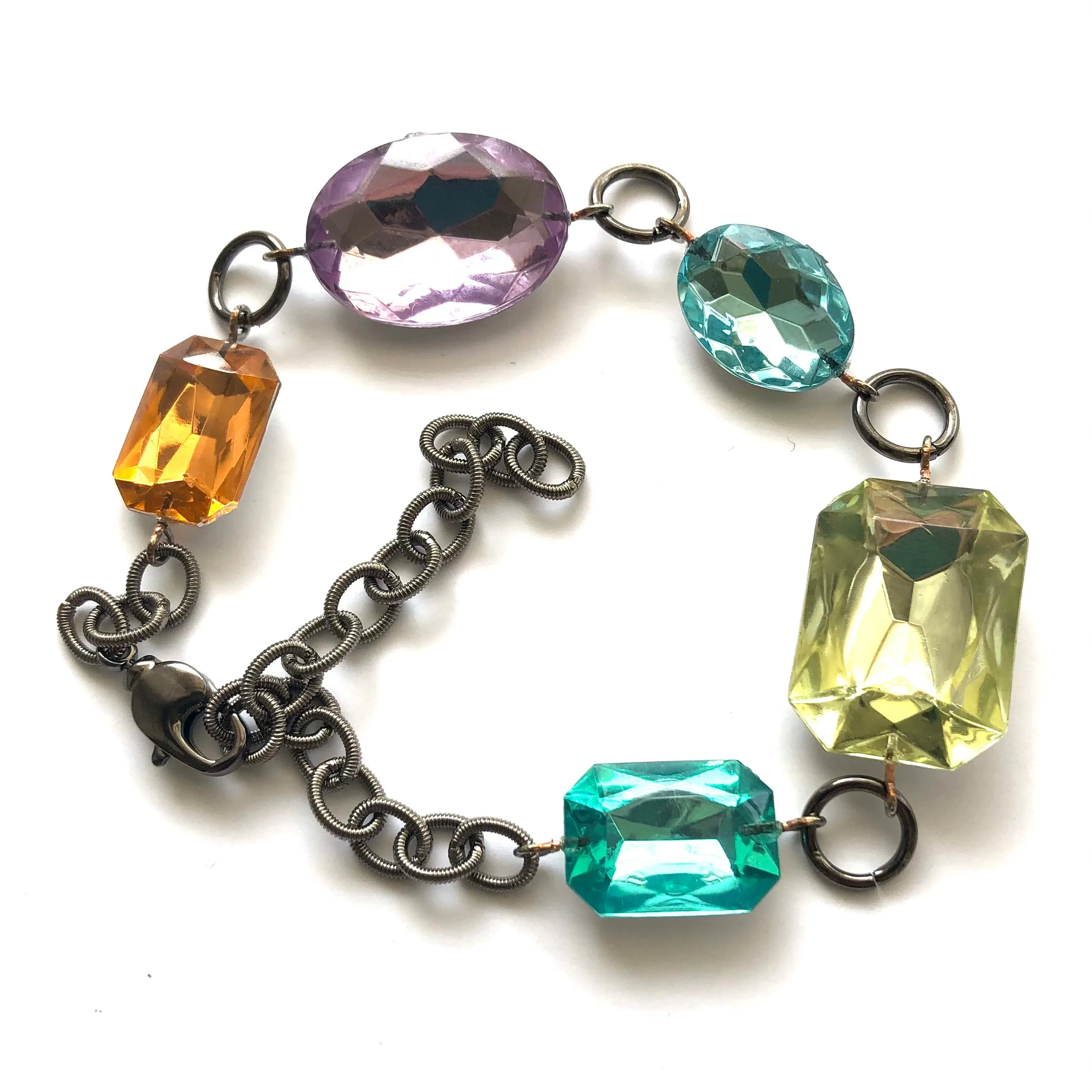 Pastel Story Shine-On Linked Bracelet