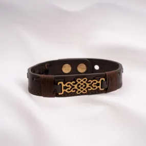 Peroz Minerva - Men’s Leather Bracelet