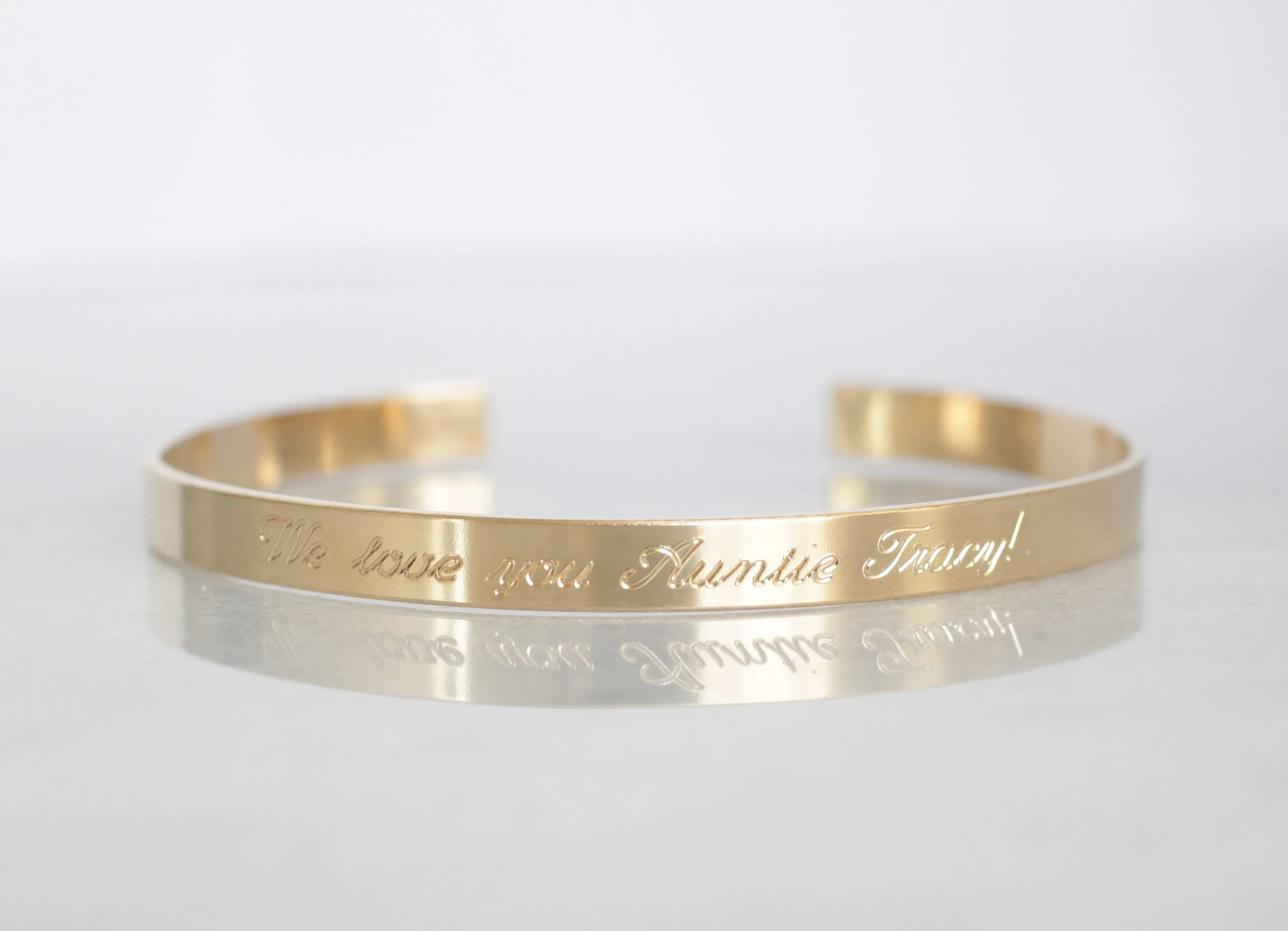 Personalized Custom Engraved Bangle