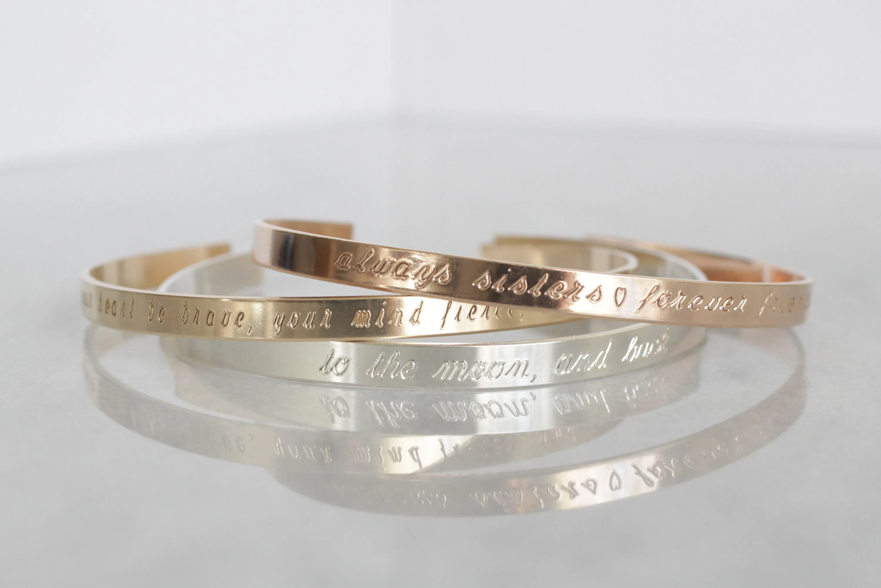 Personalized Custom Engraved Bangle