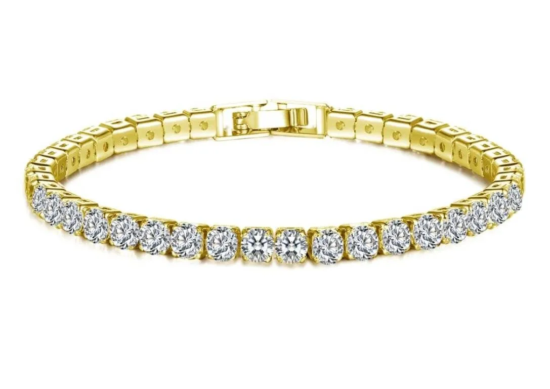 Petite Luxe 4mm Swiss CZ Tennis Bracelet