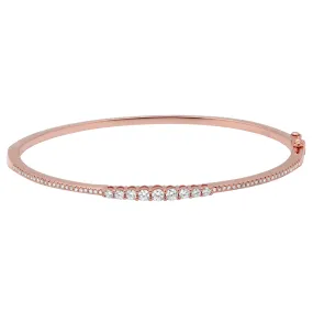 Pink Diamond Bangle