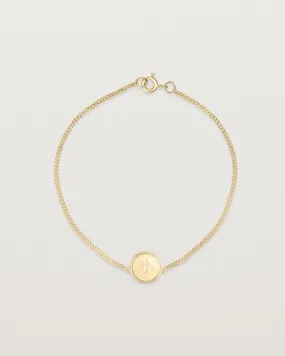 Precious Initial Bracelet | Birthstone