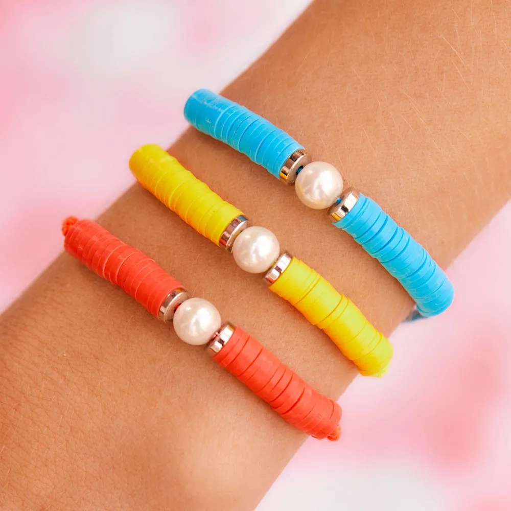 Pura Vida Neon Moon Bracelet STRAWBERRY