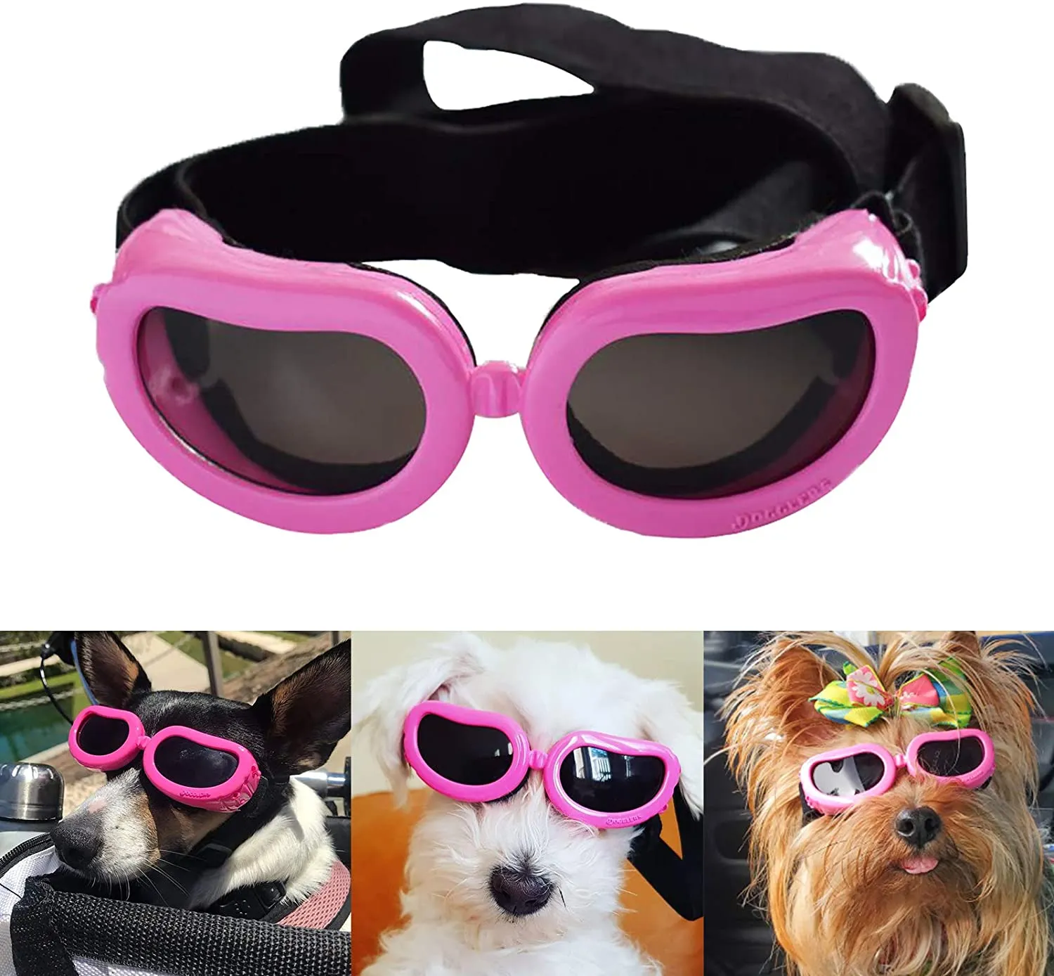 QUMY Small Dog Goggles UV