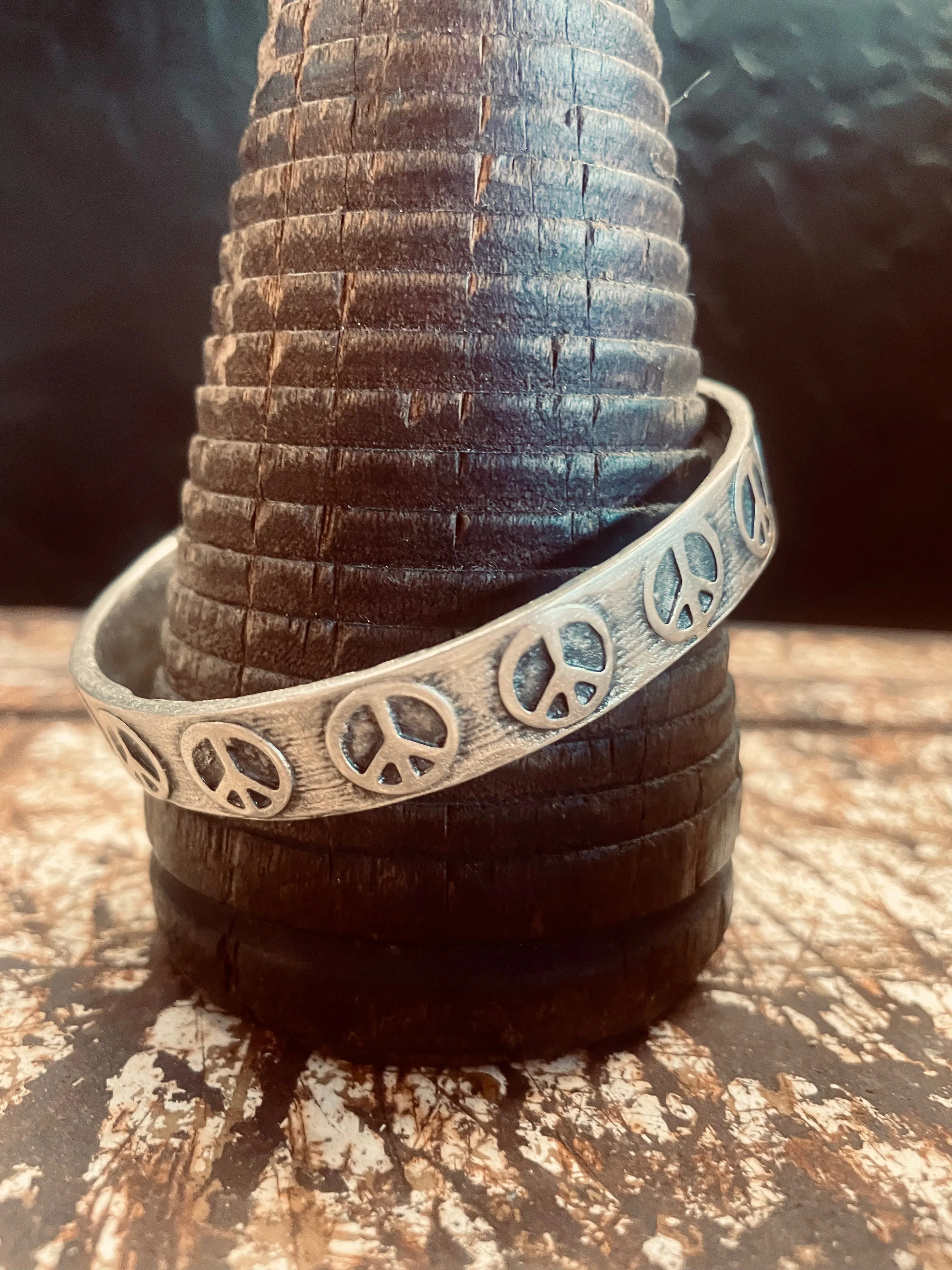 "Peace Sign" Bangle