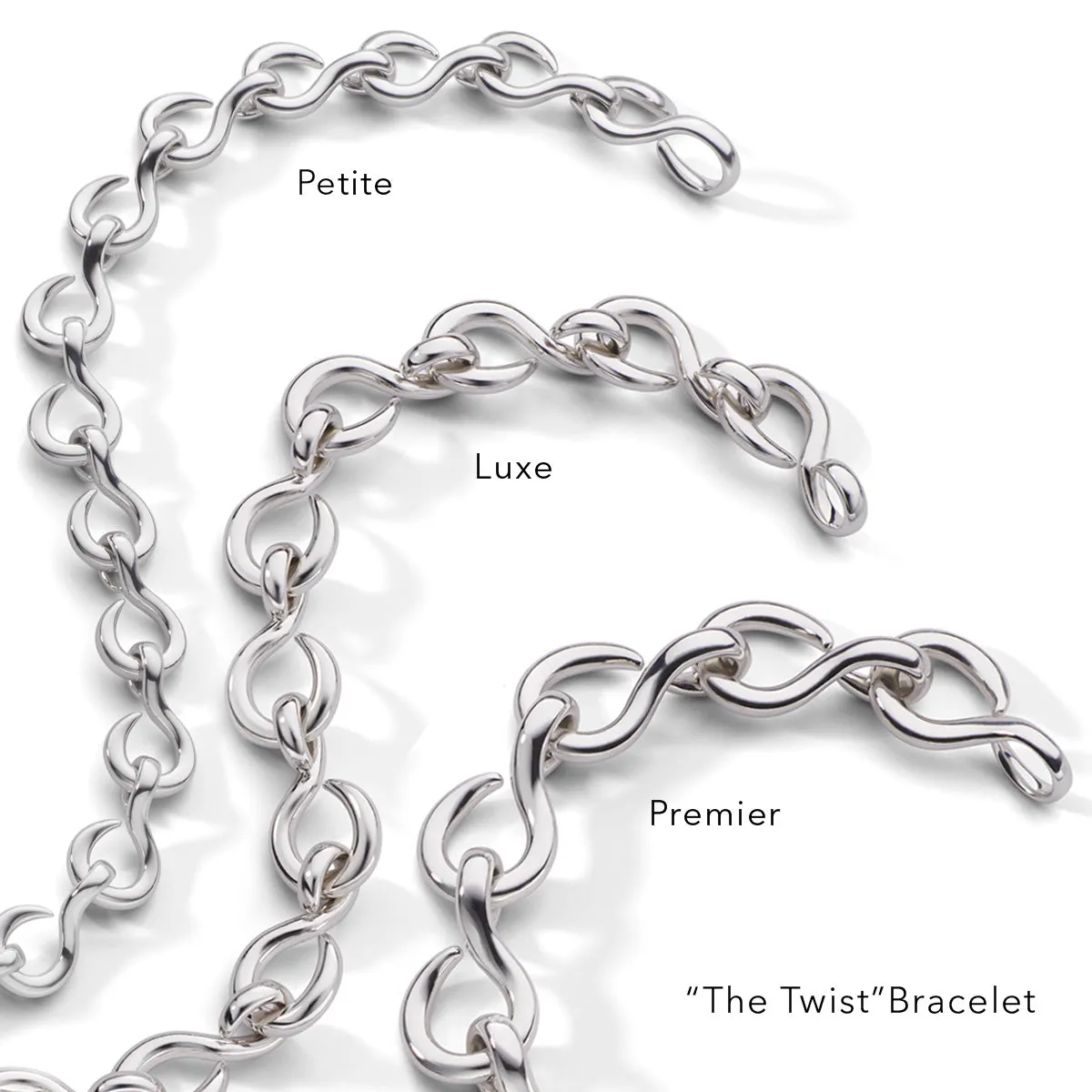 "The Twist" Petite Infinity Bracelet