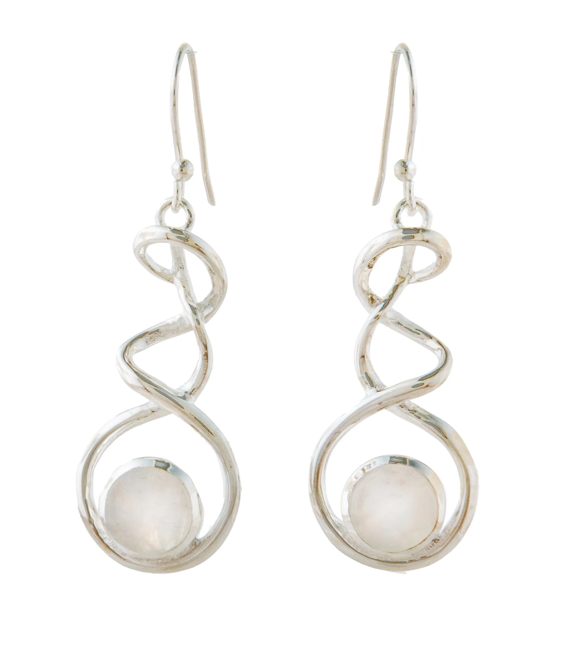 Rainbow Moonstone Earrings - BOBB33196