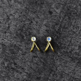 Rockstar - Moonstone Studs