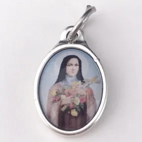 Saint Therese Epoxy Bracelet Medal - Pack of 25