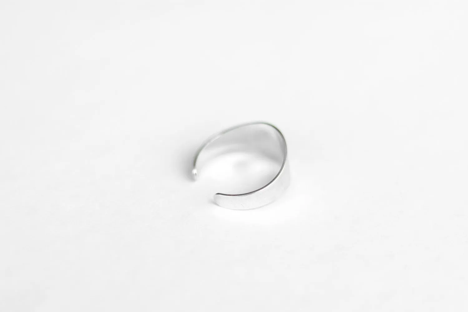 Silver plain ring, adjustable ring, wrapped ring, minimalist jewelry