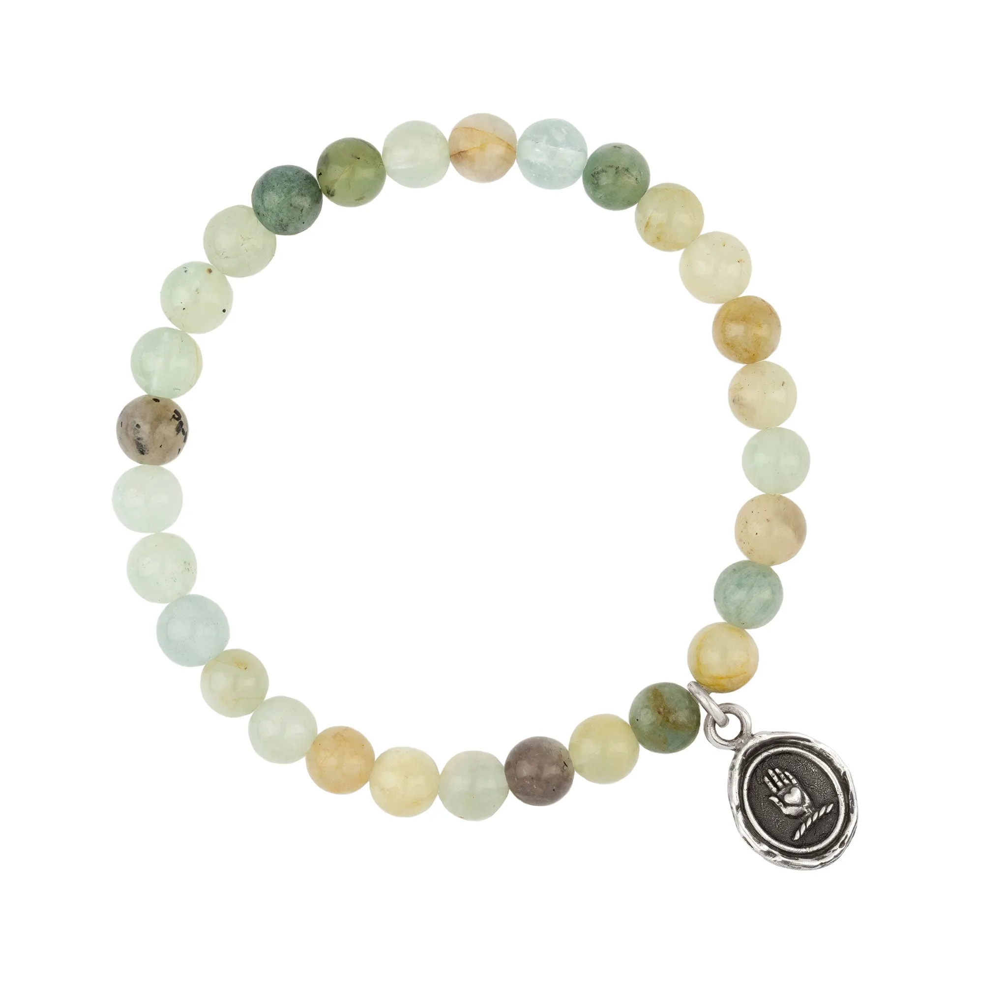 Sincere Appreciation Talisman Stretch Stone Bracelet