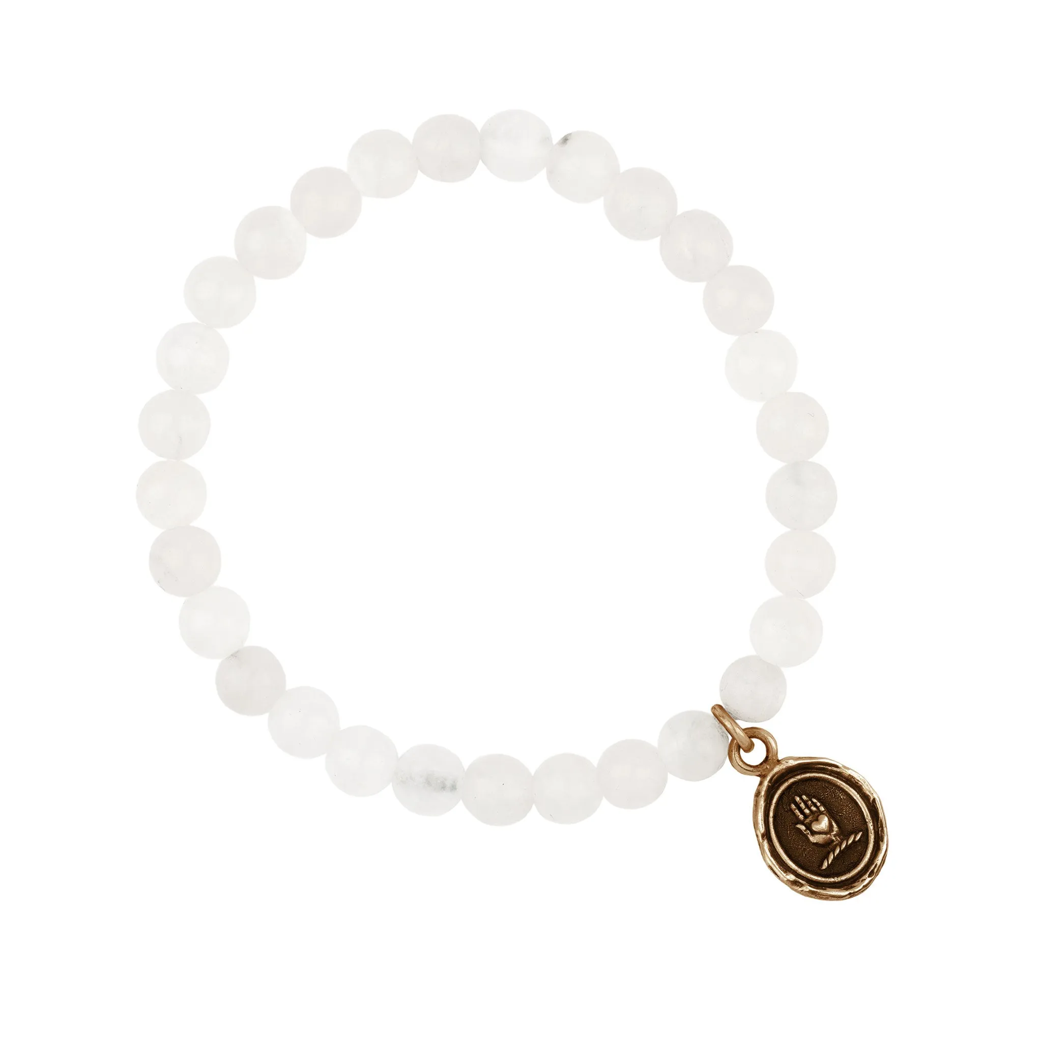 Sincere Appreciation Talisman Stretch Stone Bracelet