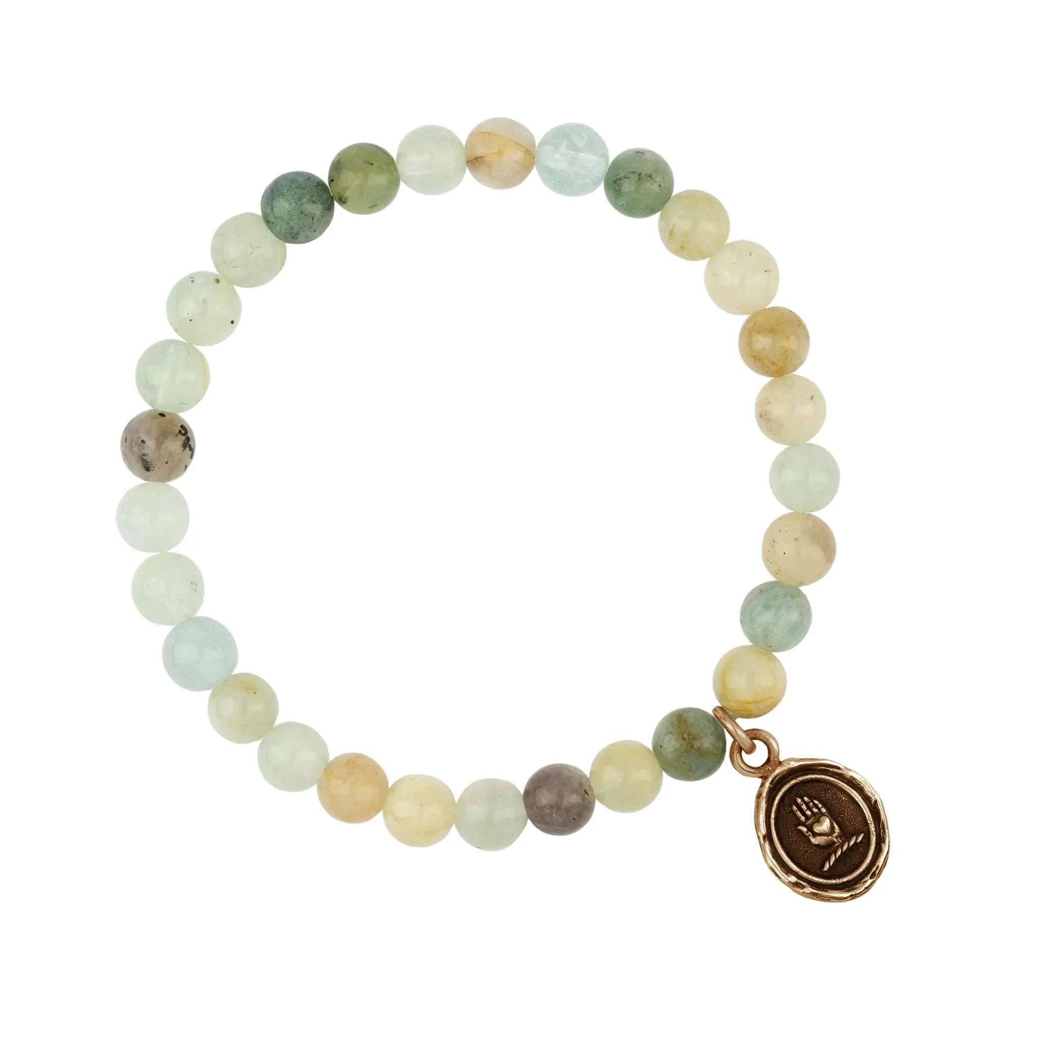 Sincere Appreciation Talisman Stretch Stone Bracelet