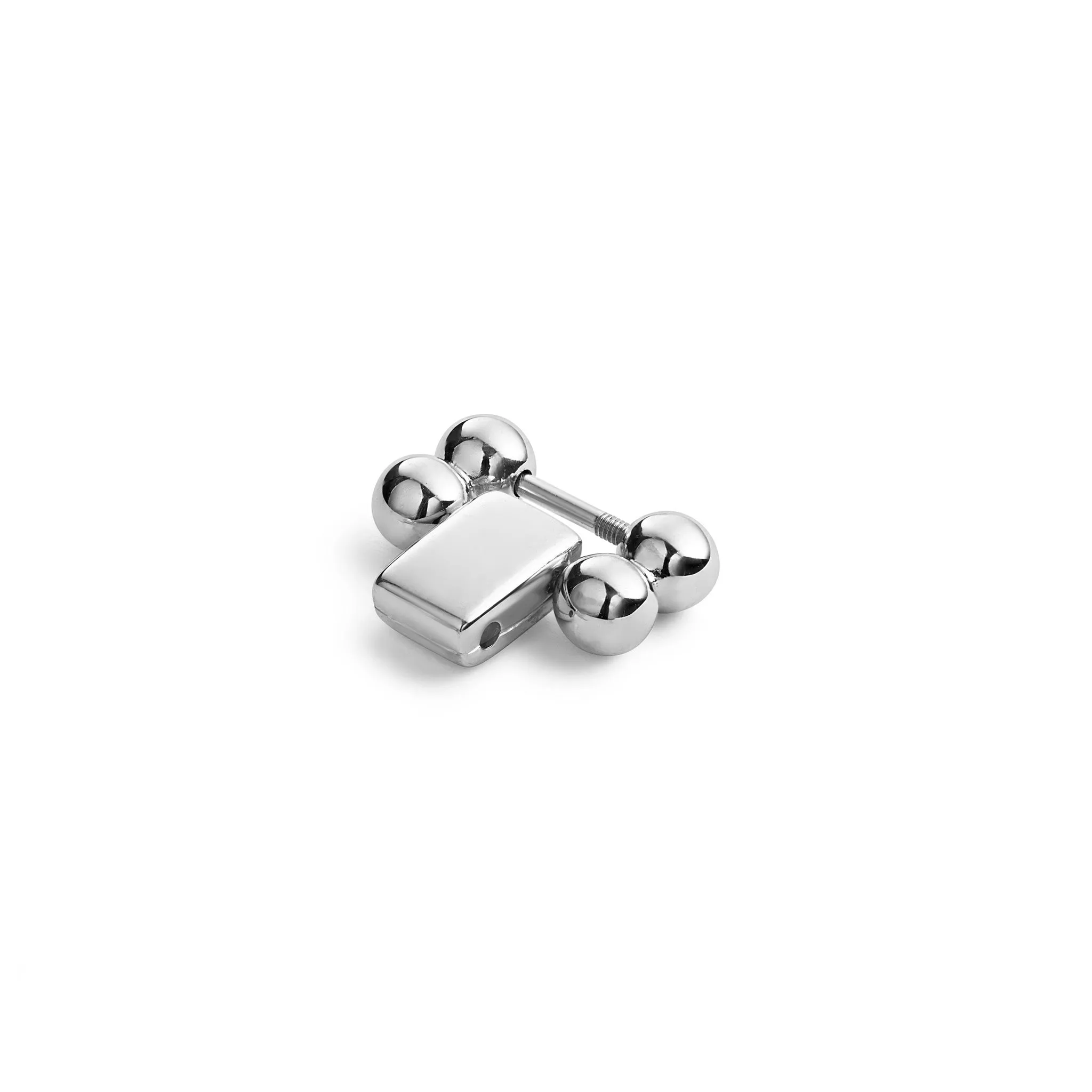 Smart Caviar Sterling Silver Link