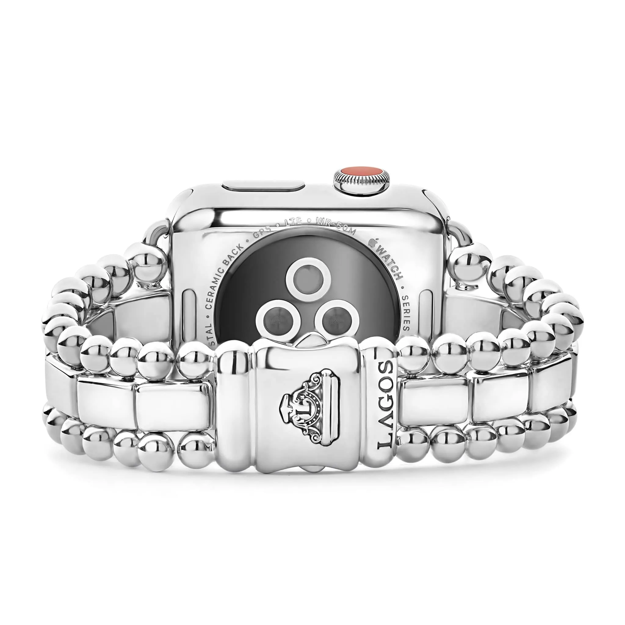 Smart Caviar Sterling Silver Watch Bracelet-38-45mm