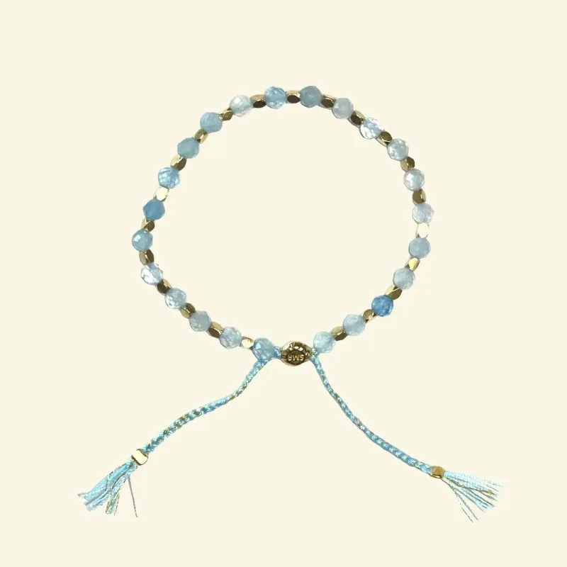 smr | Aquamarine | Signature  Collection bracelet